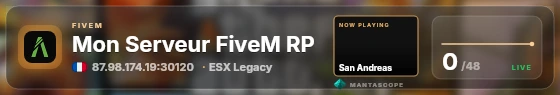 Glass badge preview