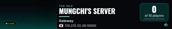 MUNGCHI'S SERVER live status badge