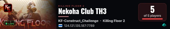 Nekoha Club TH3 live status badge