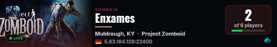 nitrado.net Zomboid live status badge