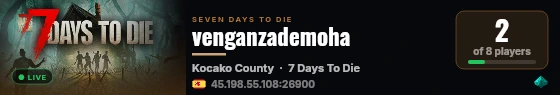My Game Host live status badge