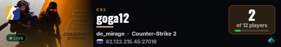 67 live status badge