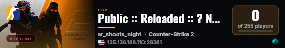 Public :: Reloaded :: ? NOWA EDYCJA ? :: live status badge