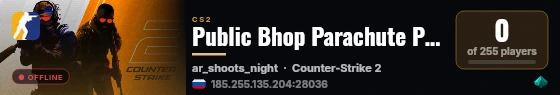 Public Bhop Parachute Props Lm Class Vip skin live status badge