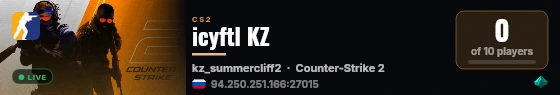 icyftl KZ live status badge