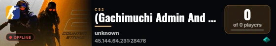(Gachimuchi Admin And Slaves) !unlim !rocket !dronegun live status badge