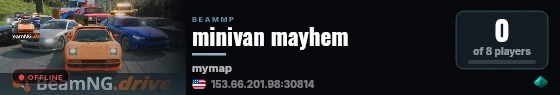 minivan mayhem live status badge