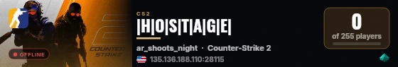 |H|O|S|T|A|G|E| live status badge