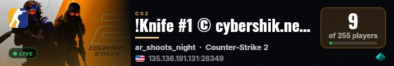!Knife #1 © cybershik.net (Public) live status badge
