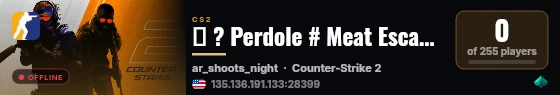 ➡️ ? Perdole # Meat Escape ? !admin ? FPS live status badge