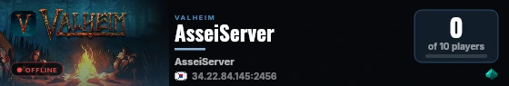 AsseiServer live status badge