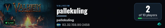 pallekuling live status badge