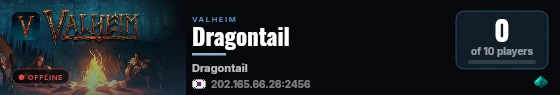 Dragontail live status badge