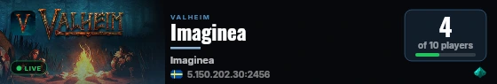 Imaginea live status badge