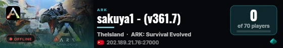 sakuya1 - (v361.7) live status badge