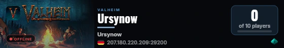 Ursynow live status badge