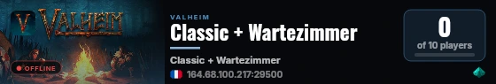 Classic + Wartezimmer live status badge