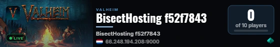 BisectHosting f52f7843 live status badge