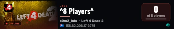 ^8 Players^ live status badge