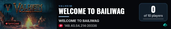 WELCOME TO BAILIWAG live status badge