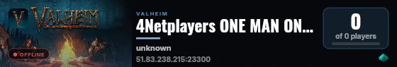 4Netplayers ONE MAN ONE SWORD live status badge
