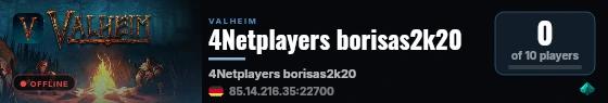 4Netplayers borisas2k20 live status badge