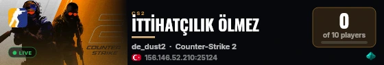 İTTİHATÇILIK ÖLMEZ live status badge