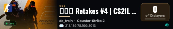 ▲→▼ Retakes #4 | CS2IL BY FutureIL live status badge