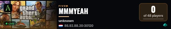 MMMYEAHH live status badge