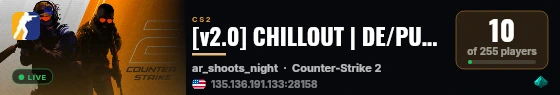 [v2.0] CHILLOUT | DE/PUBLIC/ABILITY [24/7] live status badge