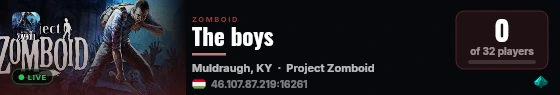 The boys live status badge