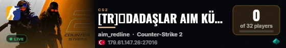 [TR]☪️DADAŞLAR AIM KÜFÜR SERBEST #YETKİLİALIM #ÇEKİL live status badge