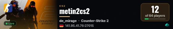 metin2cs2 live status badge