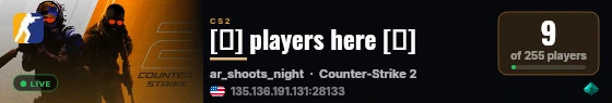 [🔥] players here [🔥] live status badge