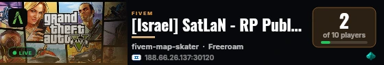 [Israel] SatLaN - RP Public 3.0 live status badge