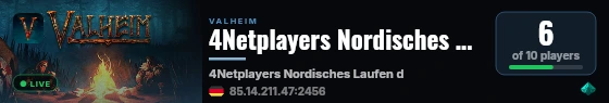 4Netplayers Nordisches Laufen der WeebWG live status badge