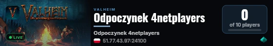 Odpoczynek 4netplayers live status badge