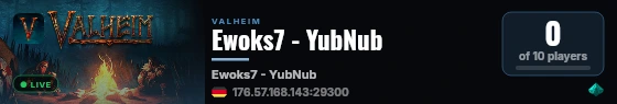 Ewoks7 - YubNub live status badge