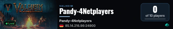 Pandy-4Netplayers live status badge