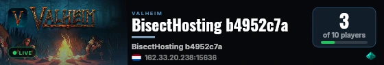BisectHosting b4952c7a live status badge