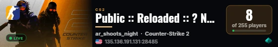 Public :: Reloaded :: ? NOWA EDYCJA ? :: live status badge
