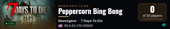 Peppercorn Bing Bong live status badge