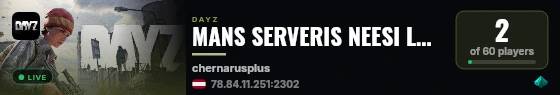 MANS SERVERIS NEESI LOHS live status badge
