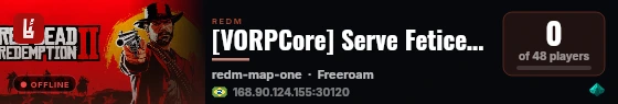 [VORPCore] Serve Feticeira live status badge