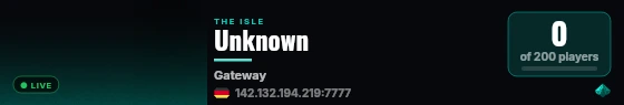 Unknown live status badge