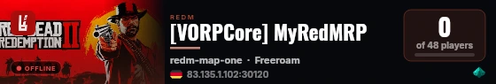 [VORPCore] MyRedMRP live status badge