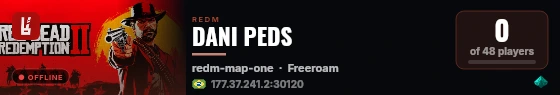 DANI PEDS live status badge