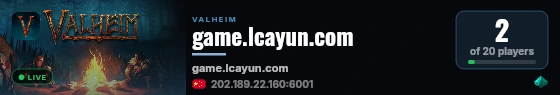 game.lcayun.com live status badge