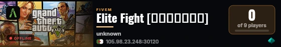 Elite Fight [التهديد] live status badge