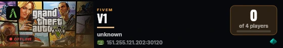 V1 live status badge